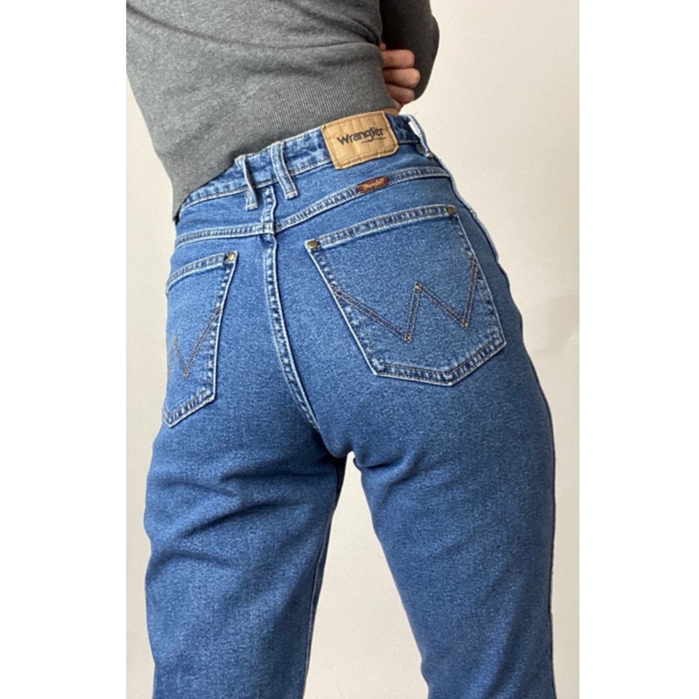 Wrangler Tyler Mom Jeans High Rise Straight Slim